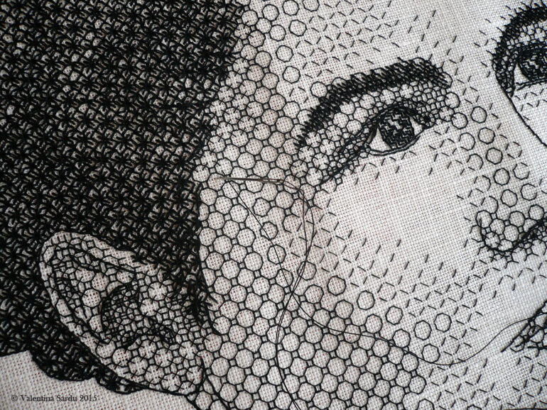 Grandmother portrait by Valentina Sardu