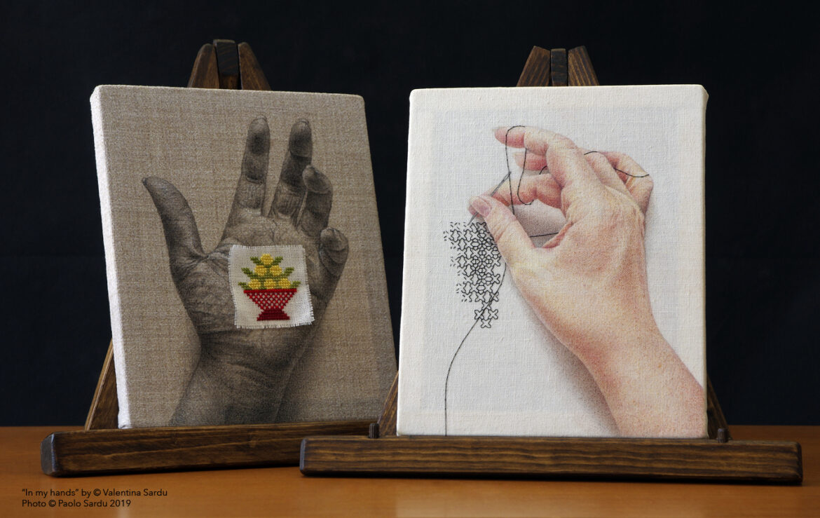 In my hands by Valentina Sardu - front