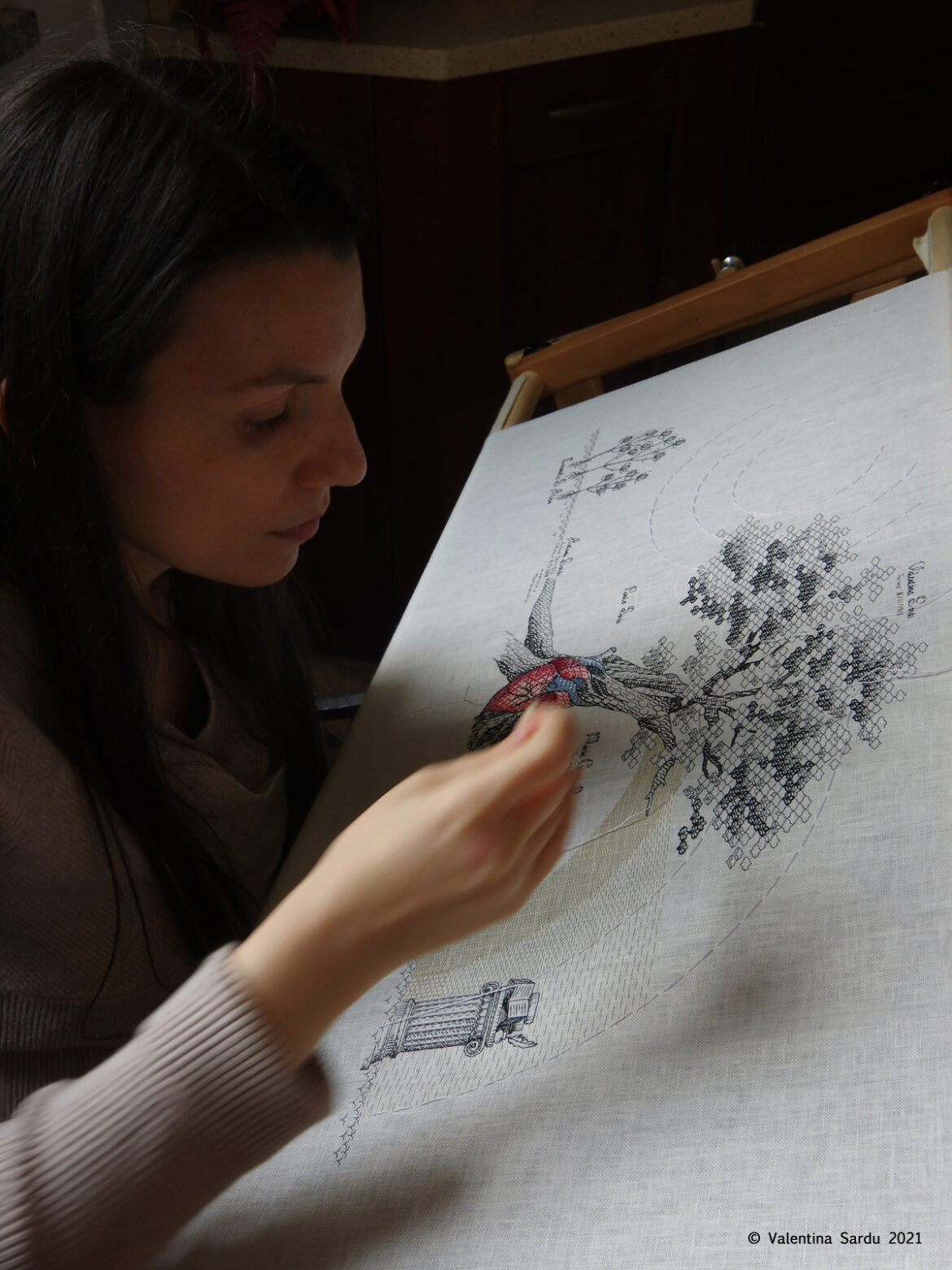 14 maggio 2021 Valentina Sardu - ricamando Tree of life